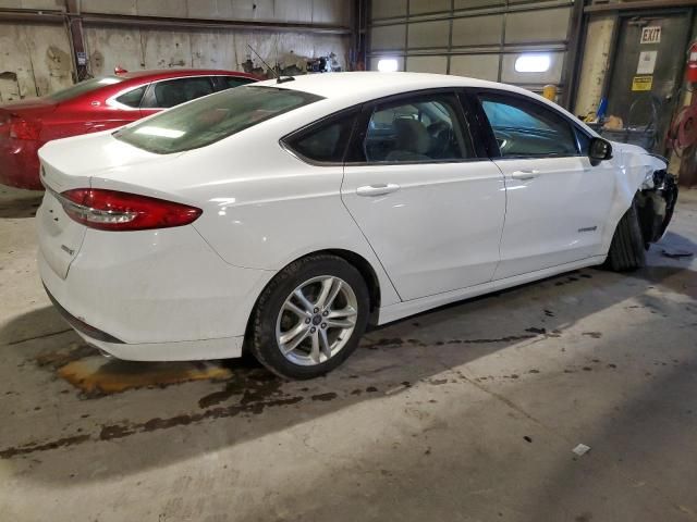 2018 Ford Fusion S Hybrid