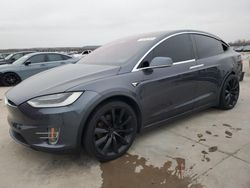 Salvage cars for sale at Grand Prairie, TX auction: 2017 Tesla Model X