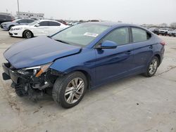 Salvage cars for sale at Grand Prairie, TX auction: 2020 Hyundai Elantra SEL