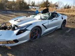 Salvage cars for sale at Pennsburg, PA auction: 2015 Chevrolet Corvette Stingray 1LT