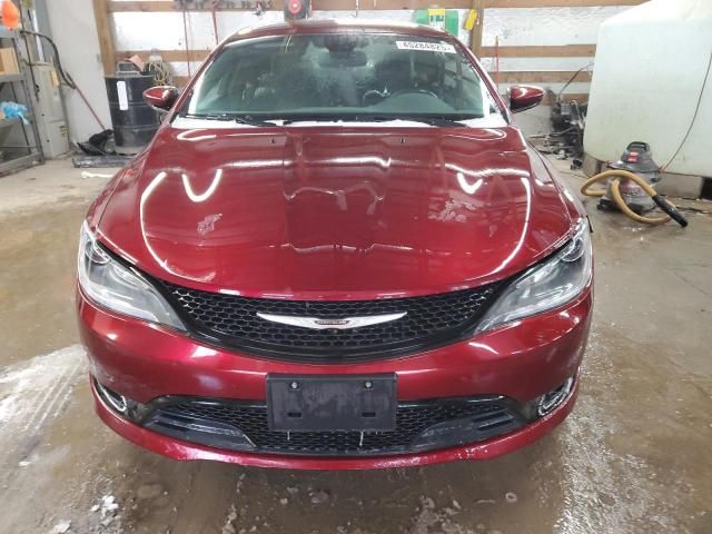 2015 Chrysler 200 S