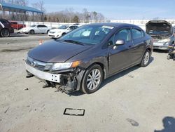 Honda Civic exl Vehiculos salvage en venta: 2012 Honda Civic EXL