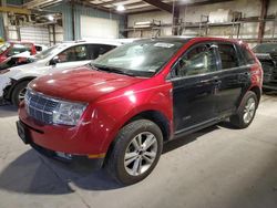 Salvage cars for sale at Eldridge, IA auction: 2010 Lincoln MKX