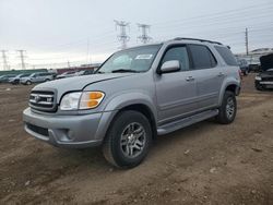 Salvage cars for sale at Elgin, IL auction: 2003 Toyota Sequoia Limited