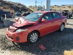 Salvage cars for sale at Reno, NV auction: 2013 Toyota Corolla Base