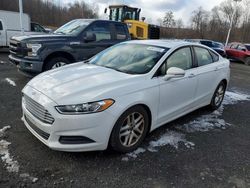 Salvage cars for sale at East Granby, CT auction: 2016 Ford Fusion SE