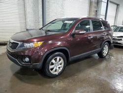 Carros salvage a la venta en subasta: 2013 KIA Sorento LX