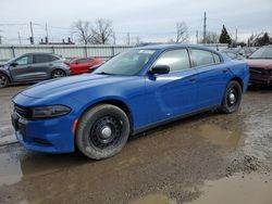 Salvage cars for sale at Lansing, MI auction: 2017 Dodge Charger Police