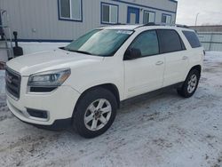 Salvage cars for sale at Bismarck, ND auction: 2014 GMC Acadia SLE