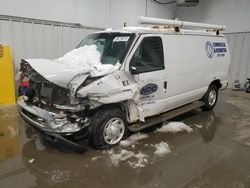 Salvage cars for sale at Windham, ME auction: 2013 Ford Econoline E250 Van