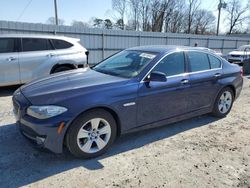 Salvage cars for sale at Gastonia, NC auction: 2011 BMW 528 I