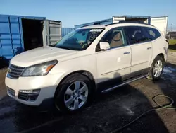 Salvage cars for sale at West Palm Beach, FL auction: 2015 Chevrolet Traverse LTZ