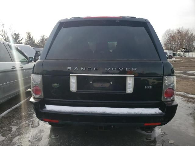 2007 Land Rover Range Rover HSE