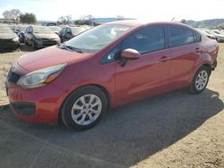 Salvage cars for sale at San Martin, CA auction: 2014 KIA Rio LX