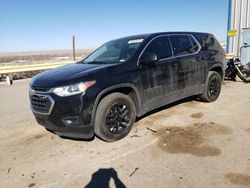 Salvage cars for sale at Albuquerque, NM auction: 2020 Chevrolet Traverse LS