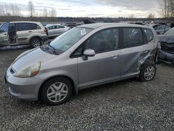 Salvage cars for sale at Arlington, WA auction: 2007 Honda FIT