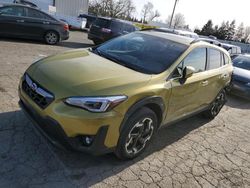 Salvage cars for sale at Woodburn, OR auction: 2021 Subaru Crosstrek Limited