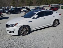 Salvage cars for sale at Gainesville, GA auction: 2015 KIA Optima SX