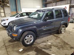 Salvage cars for sale at Eldridge, IA auction: 2002 Jeep Liberty Limited