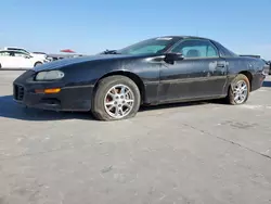 Salvage cars for sale at Grand Prairie, TX auction: 2002 Chevrolet Camaro