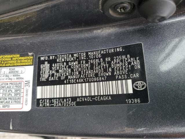 2007 Toyota Camry CE