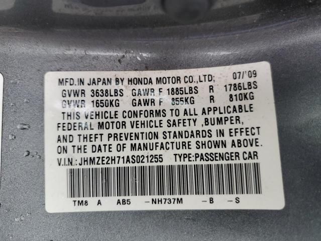 2010 Honda Insight EX