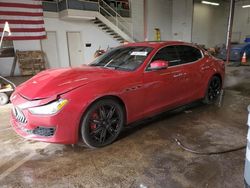 Maserati Ghibli s salvage cars for sale: 2018 Maserati Ghibli S