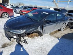 Salvage cars for sale at Kansas City, KS auction: 2015 Chrysler 200 S