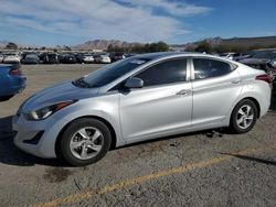 Salvage cars for sale at Las Vegas, NV auction: 2014 Hyundai Elantra SE