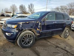 Salvage SUVs for sale at auction: 2018 Jeep Grand Cherokee Limited