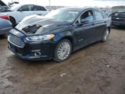 Ford Fusion se Hybrid salvage cars for sale: 2015 Ford Fusion SE Hybrid