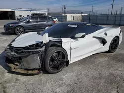 Salvage cars for sale at Sun Valley, CA auction: 2020 Chevrolet Corvette Stingray 2LT