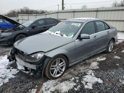 Salvage cars for sale at Hillsborough, NJ auction: 2014 Mercedes-Benz C 300 4matic