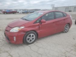 Salvage cars for sale at auction: 2013 Toyota Prius