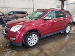 Chevrolet salvage cars for sale: 2010 Chevrolet Equinox LTZ