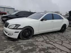 Salvage cars for sale from Copart Tulsa, OK: 2008 Mercedes-Benz S 550