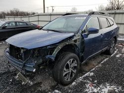 Salvage cars for sale from Copart Hillsborough, NJ: 2022 Subaru Outback Limited