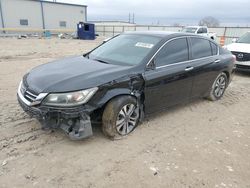 Salvage cars for sale at Haslet, TX auction: 2014 Honda Accord LX