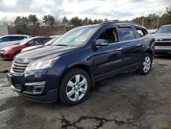 Salvage cars for sale at Exeter, RI auction: 2017 Chevrolet Traverse LT