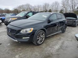 Salvage cars for sale at North Billerica, MA auction: 2018 Volvo V60 Cross Country Premier