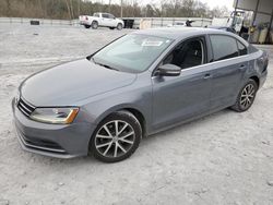 Volkswagen salvage cars for sale: 2017 Volkswagen Jetta SE