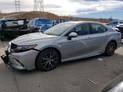 Salvage cars for sale at Littleton, CO auction: 2021 Toyota Camry SE