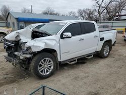 Salvage trucks for sale at Wichita, KS auction: 2016 GMC Canyon SLT