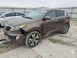 Salvage cars for sale at Walton, KY auction: 2012 KIA Sportage EX