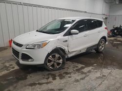 Salvage cars for sale at Windham, ME auction: 2016 Ford Escape SE