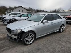 Mercedes-Benz c-Class salvage cars for sale: 2014 Mercedes-Benz C 300 4matic