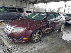 Salvage cars for sale at Cartersville, GA auction: 2011 Ford Fusion SE