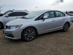 Salvage cars for sale at San Martin, CA auction: 2013 Honda Civic EXL