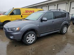 Salvage cars for sale at Louisville, KY auction: 2012 Mitsubishi Outlander ES