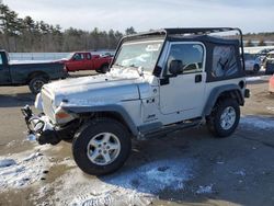 Salvage cars for sale at Windham, ME auction: 2006 Jeep Wrangler X